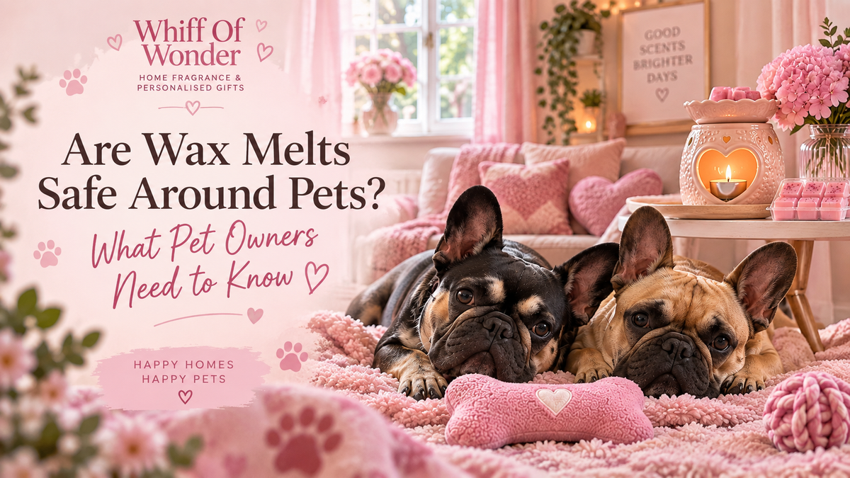 Are wax melts safe around pets - Whiff Of Wonder guide with Charlie and Lola