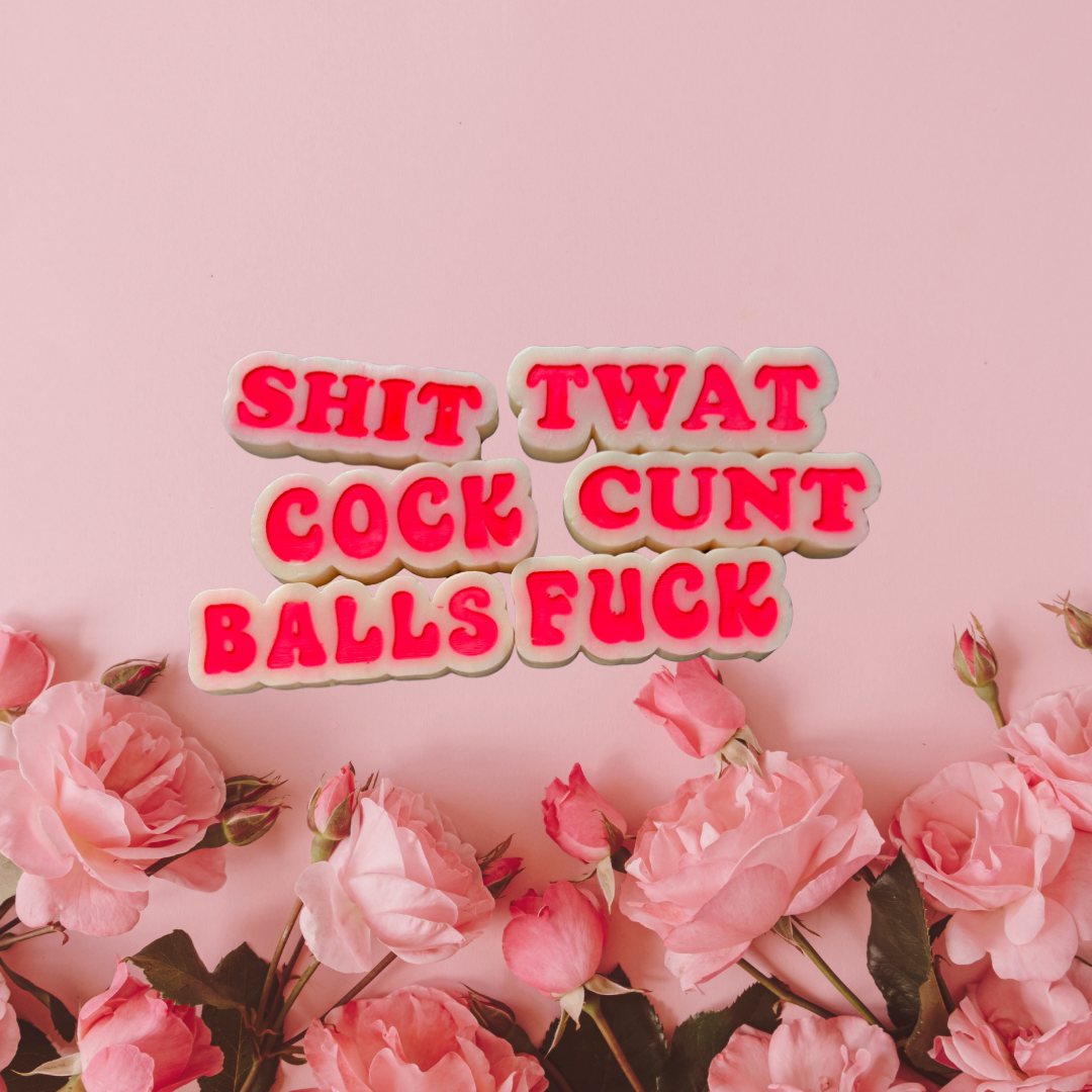 Rude words wax melts