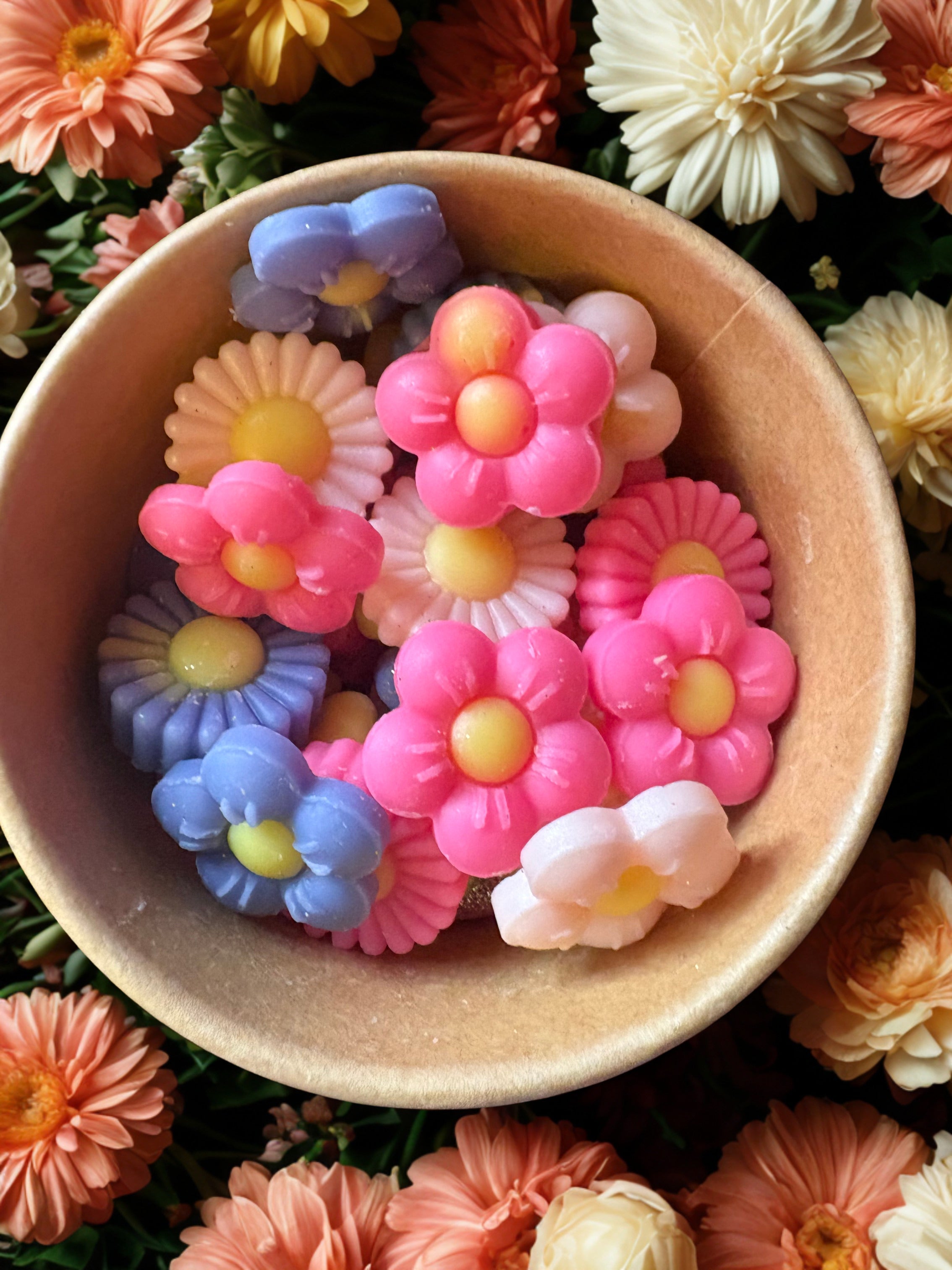Flower and heart scoopies