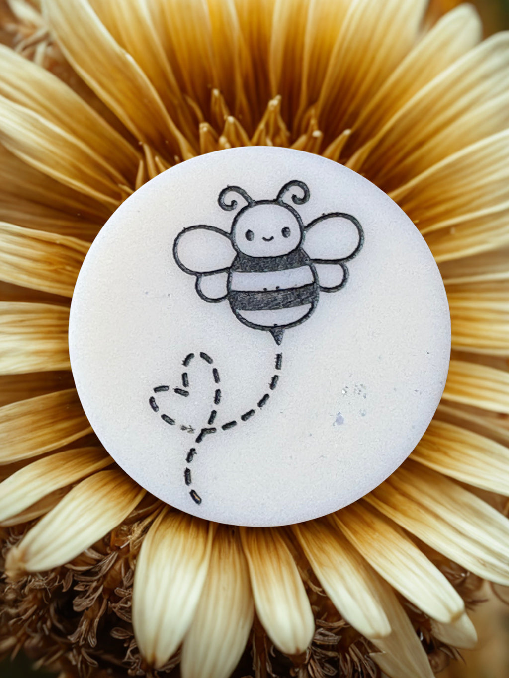 Bee Wax Melt Disc Baby Powder