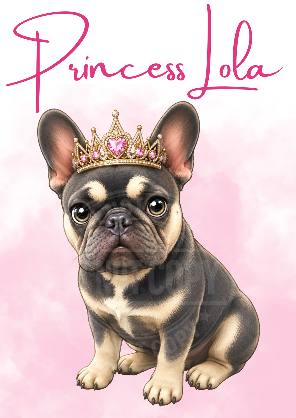 A4 Personalised Cartoon Pet Print | Custom Pet Portrait | Pet Cartoon Gift | Custom Pet Print Uk