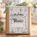 Mummy Birthday Shipping Label Gift Tag by Whiff Of Wonder