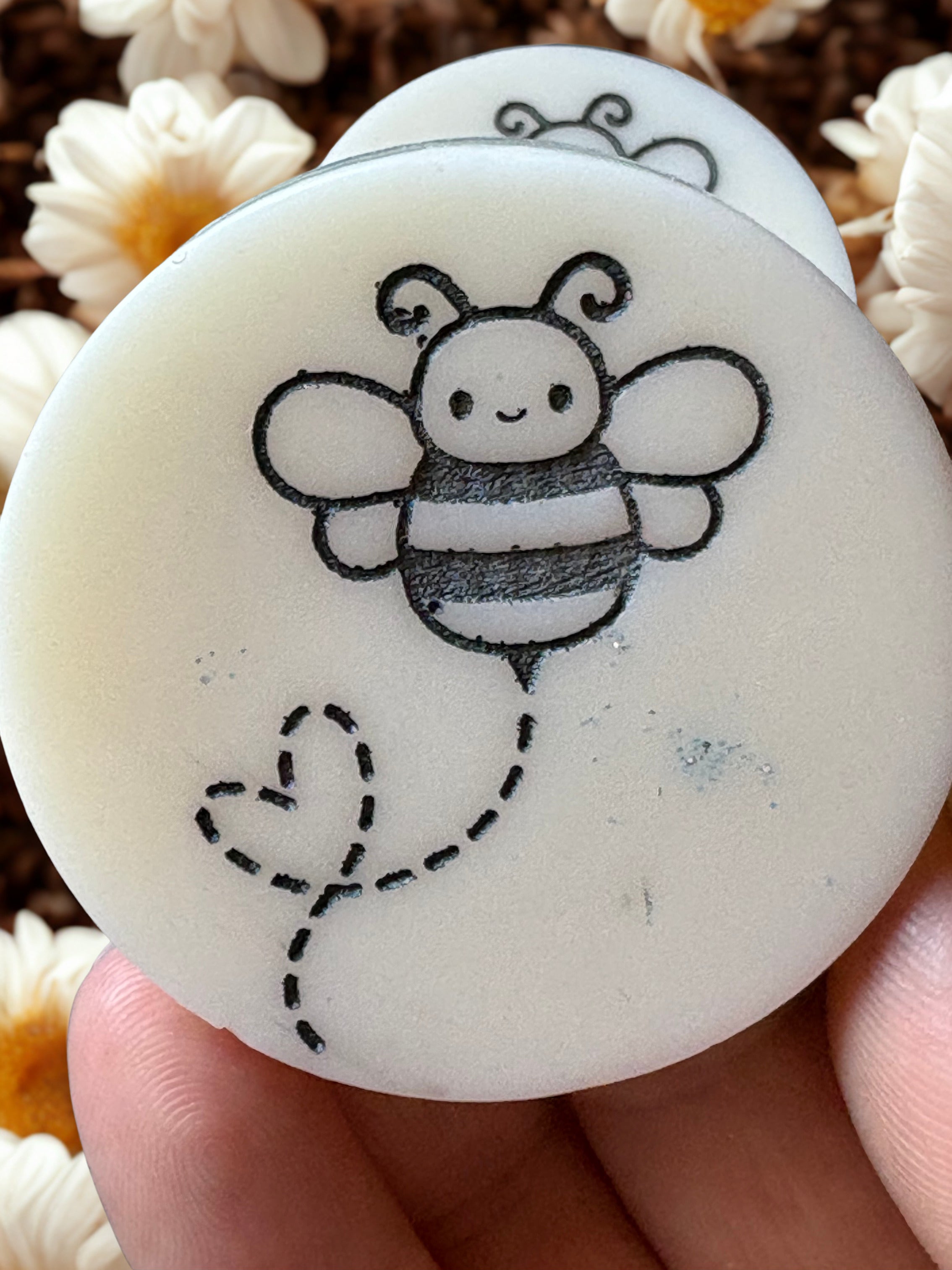 Bee Wax Melt Disc Baby Powder