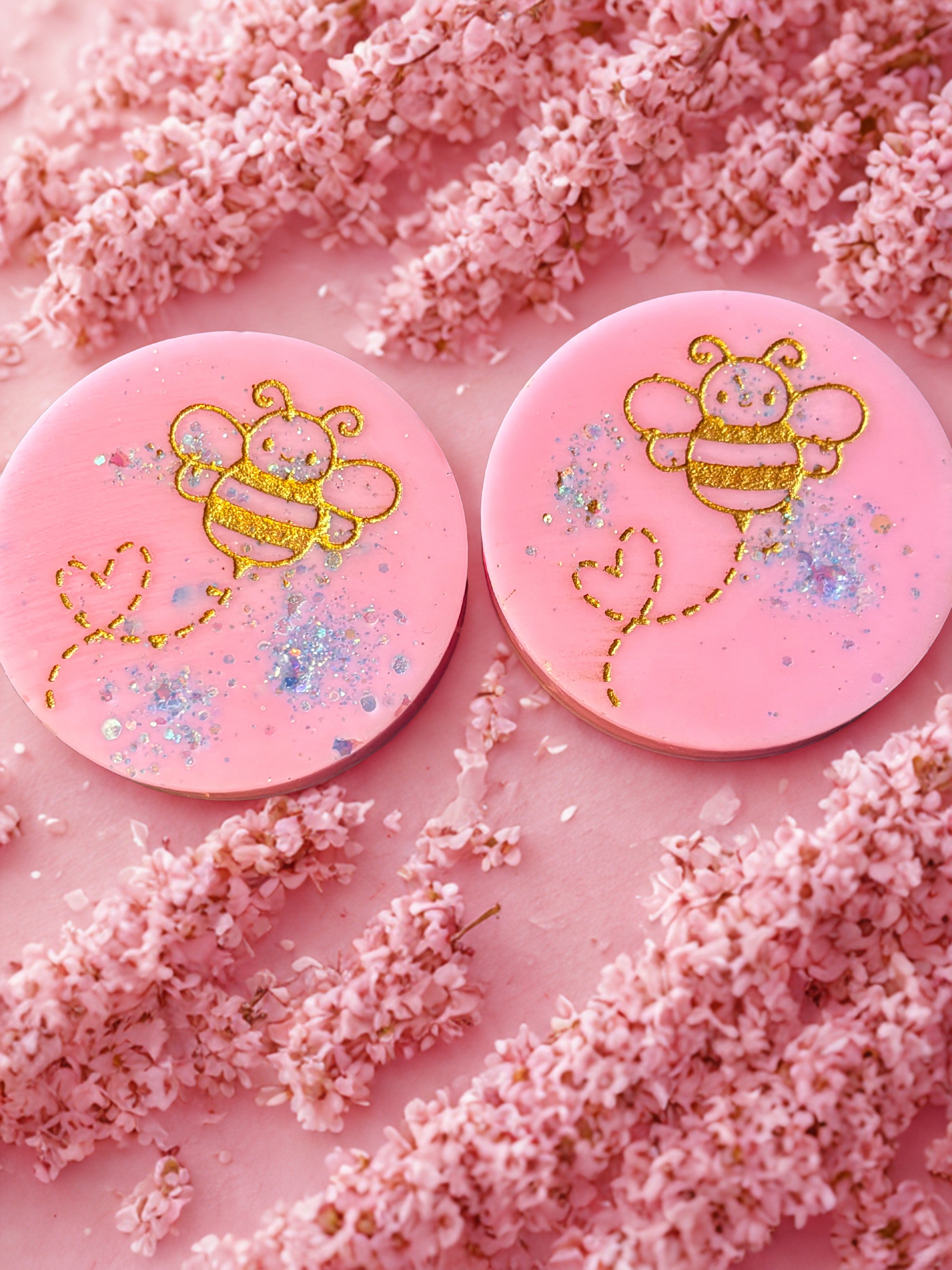 Bee Wax Melt Disc Snow Angel