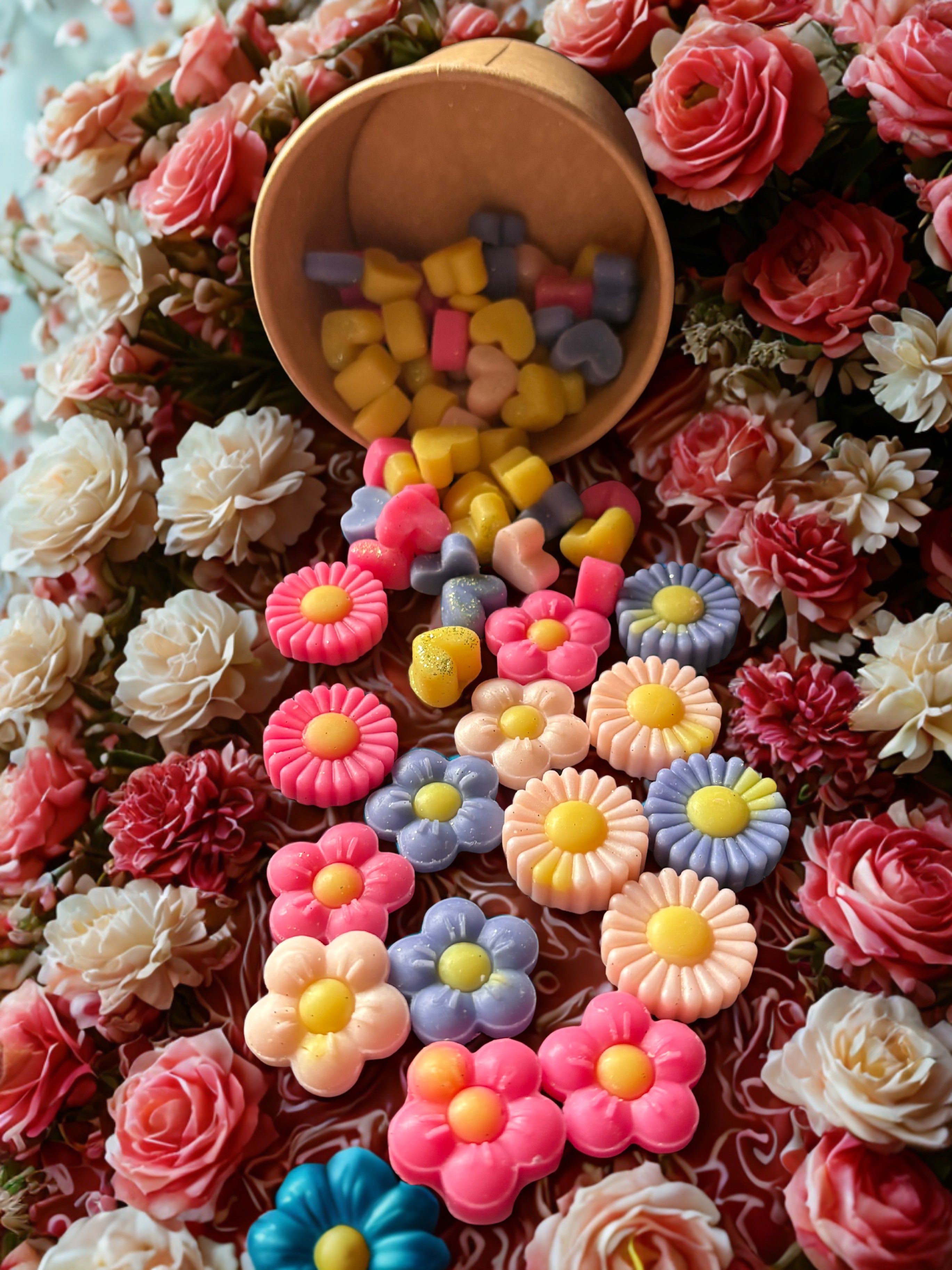 Flower and heart scoopies