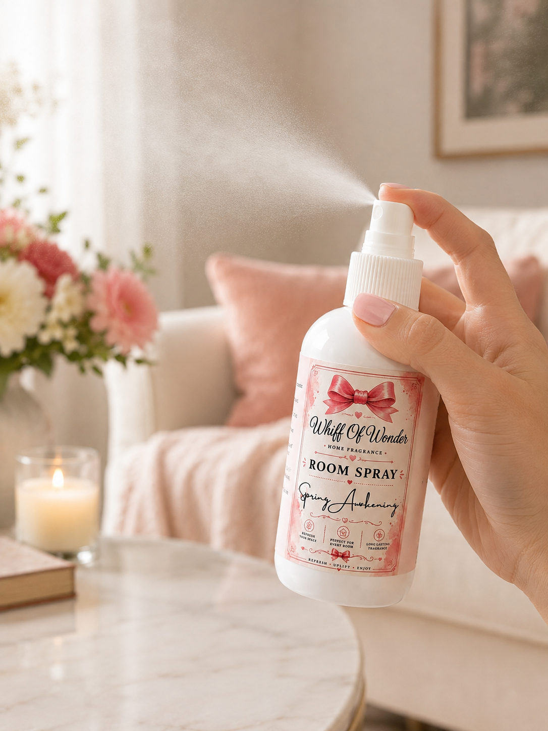 Room Spray 100ml | Highly Scented Water Based Home Fragrance | Long Lasting | Highly Scented Home Fragrance Uk