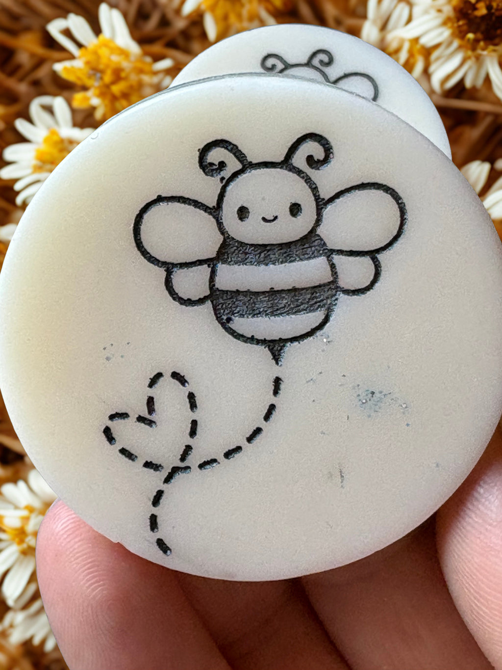 Bee Wax Melt Disc Baby Powder