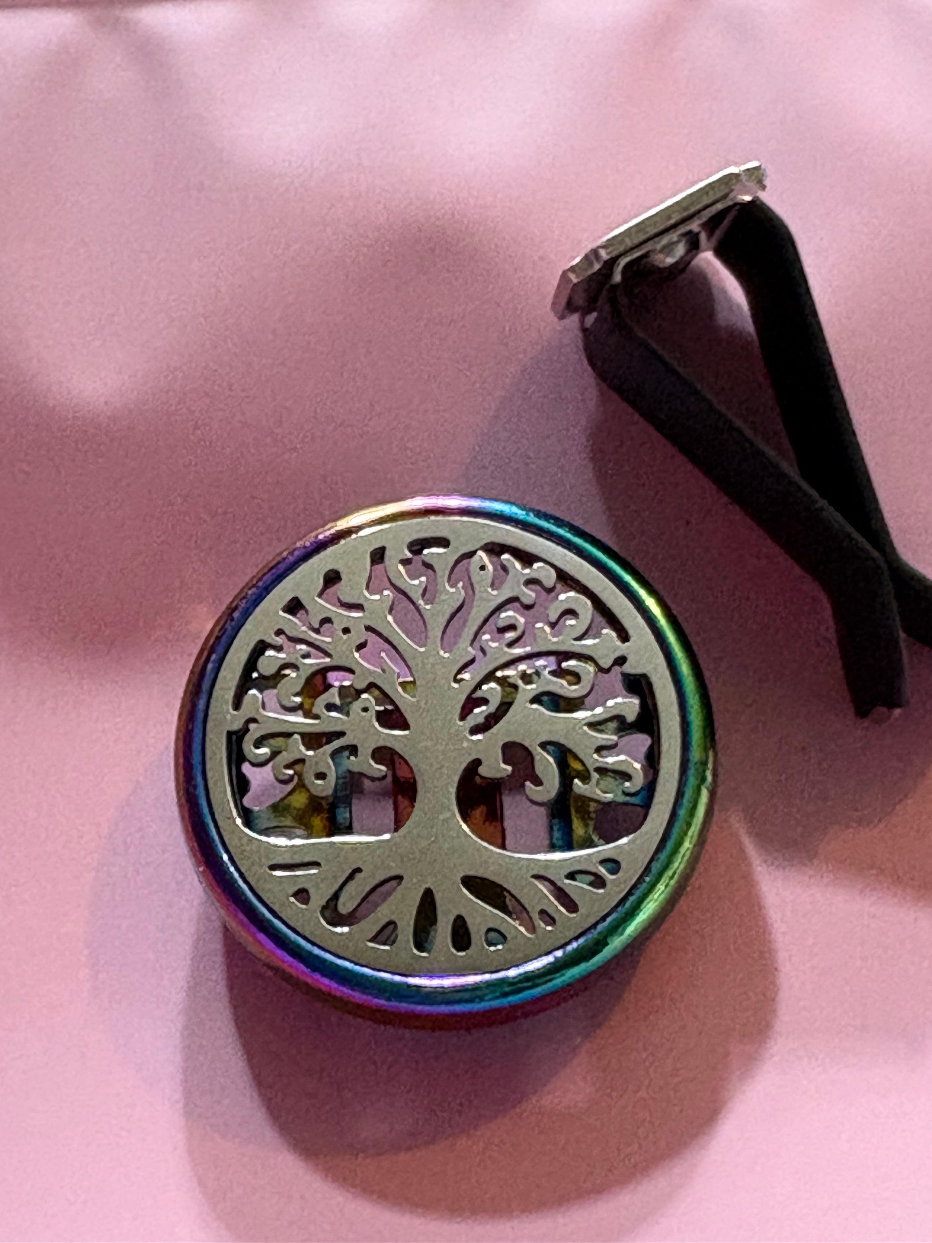Tree of Life car vent clip and discs