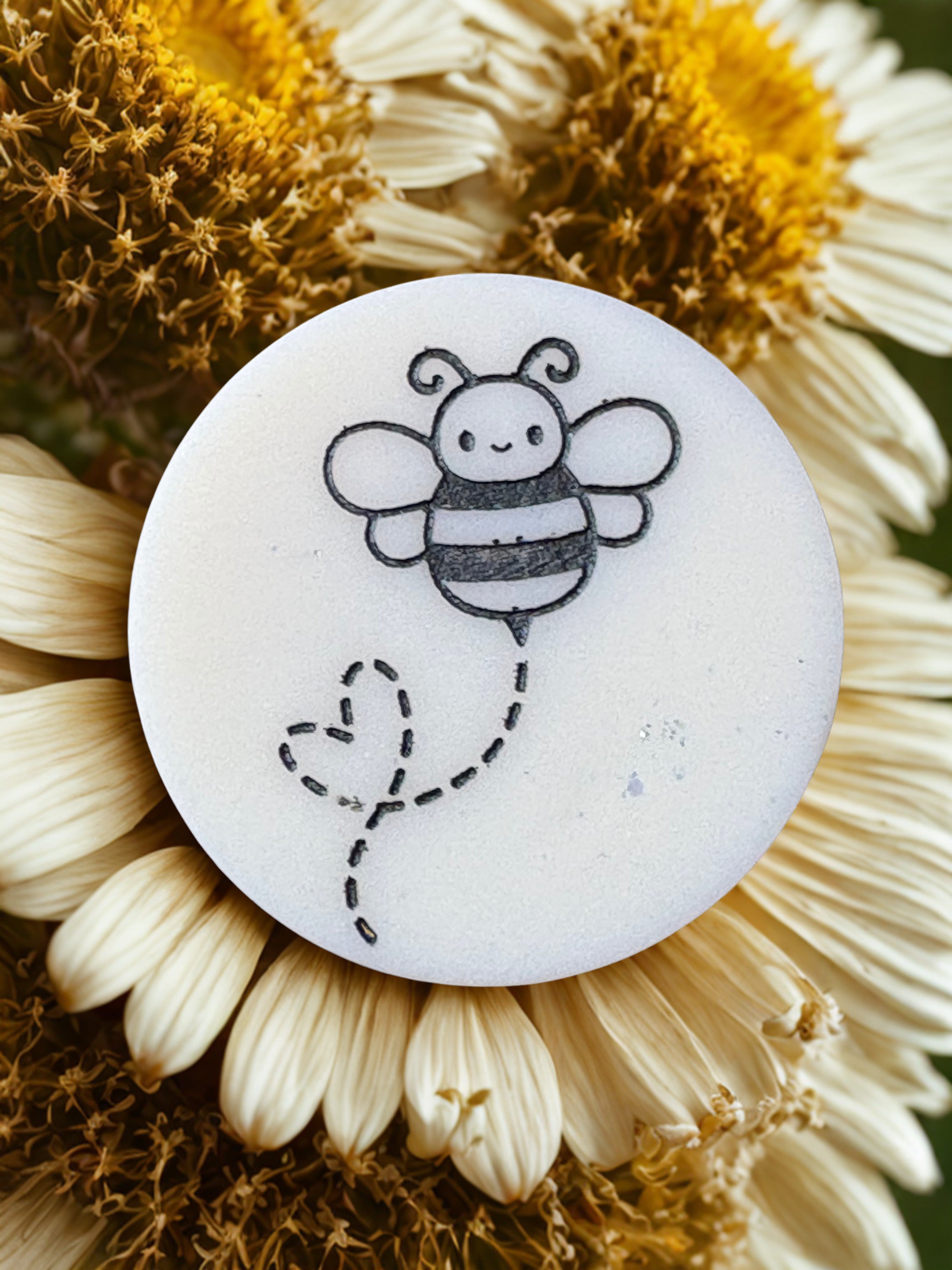 Bee Wax Melt Disc Baby Powder