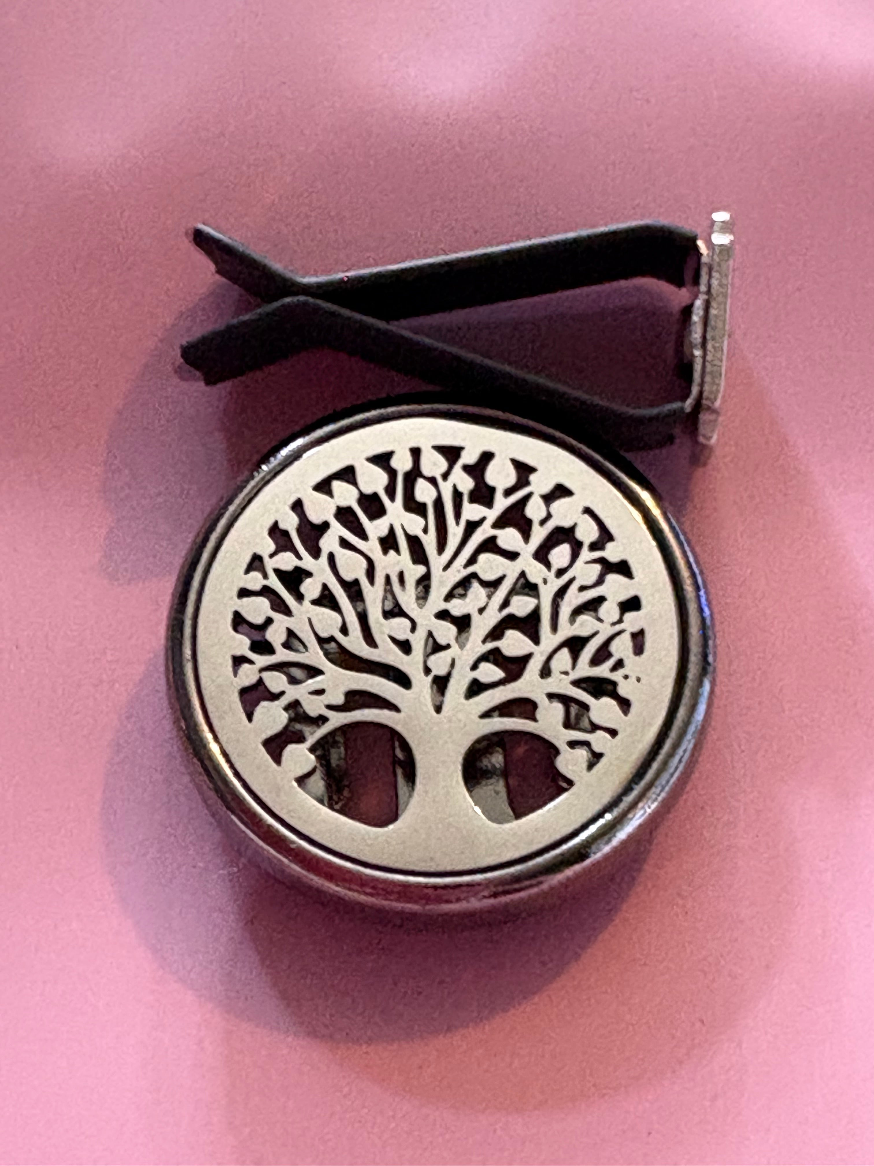 Tree of Life car vent clip and discs