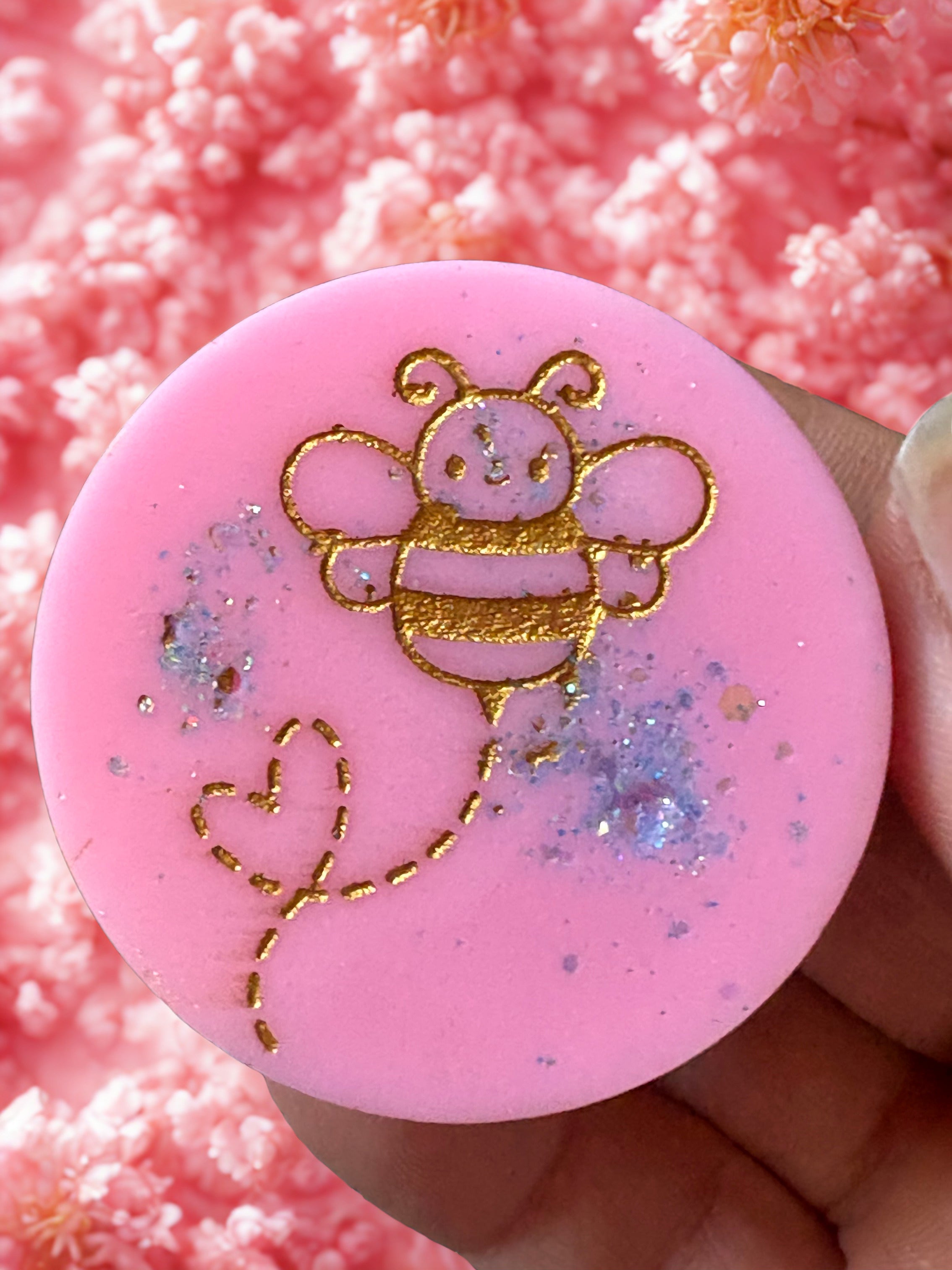 Bee Wax Melt Disc Snow Angel