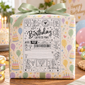 Fairy Birthday Shipping Label Gift Tag by Whiff Of Wonder