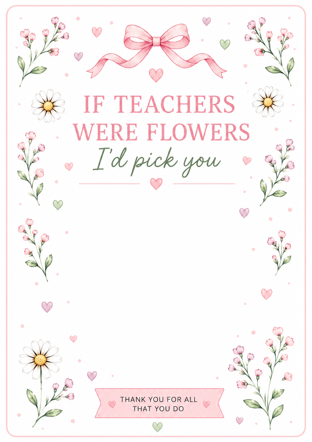 Teacher Card and wax melt