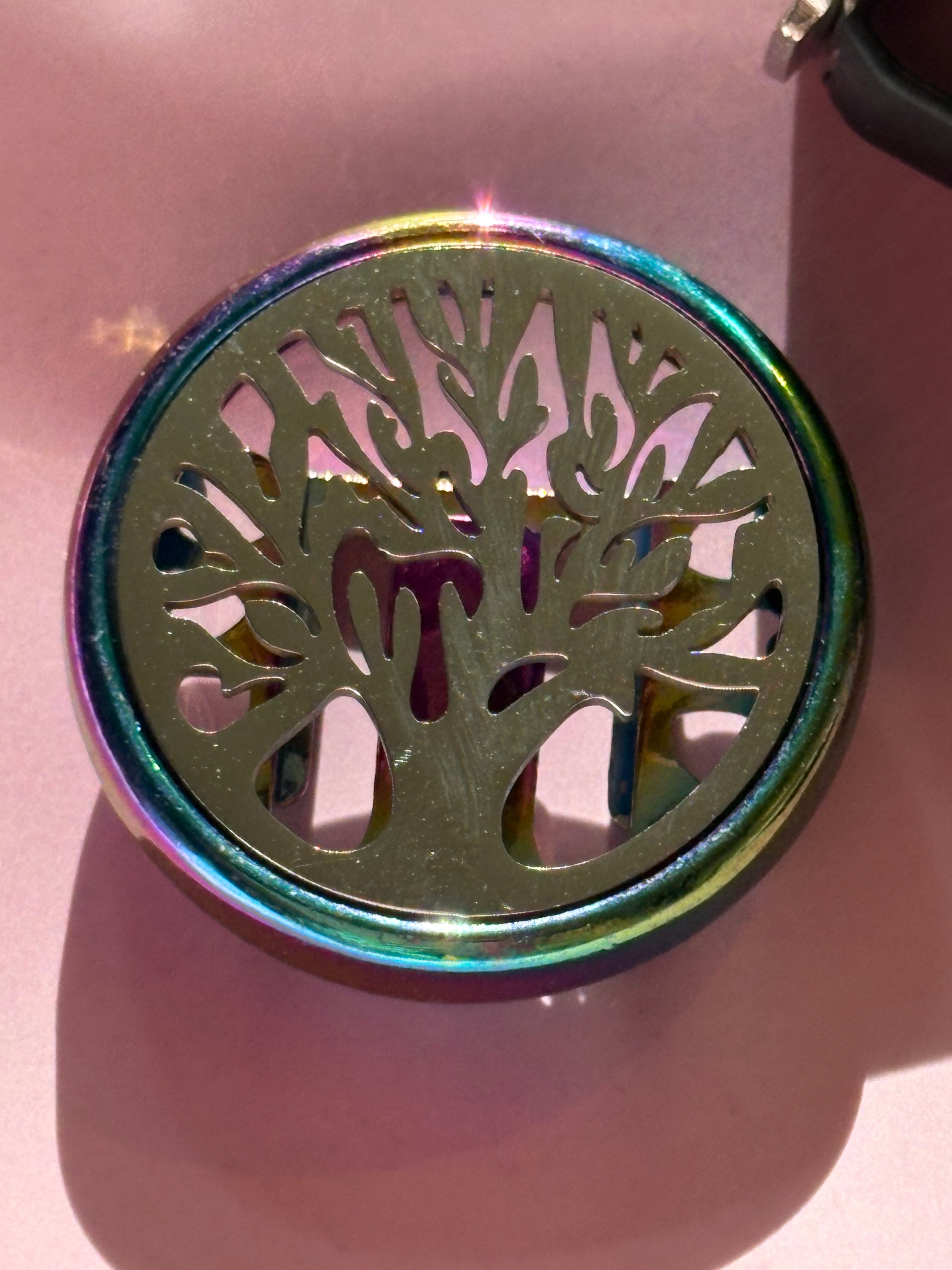 Tree of Life car vent clip and discs