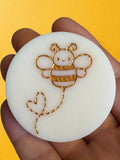 Bee wax melt discs comfy heaven scent