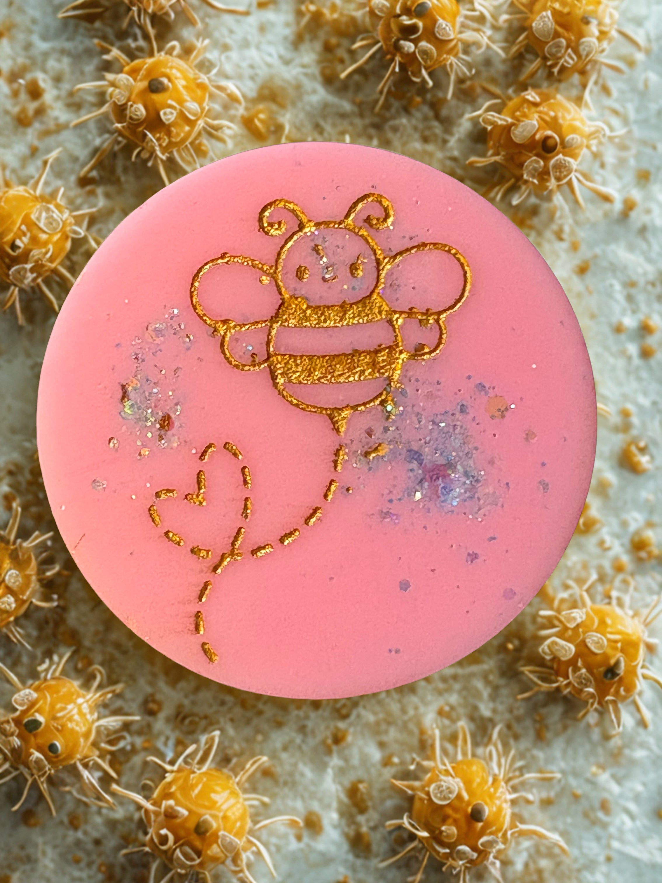 Bee Wax Melt Disc Snow Angel