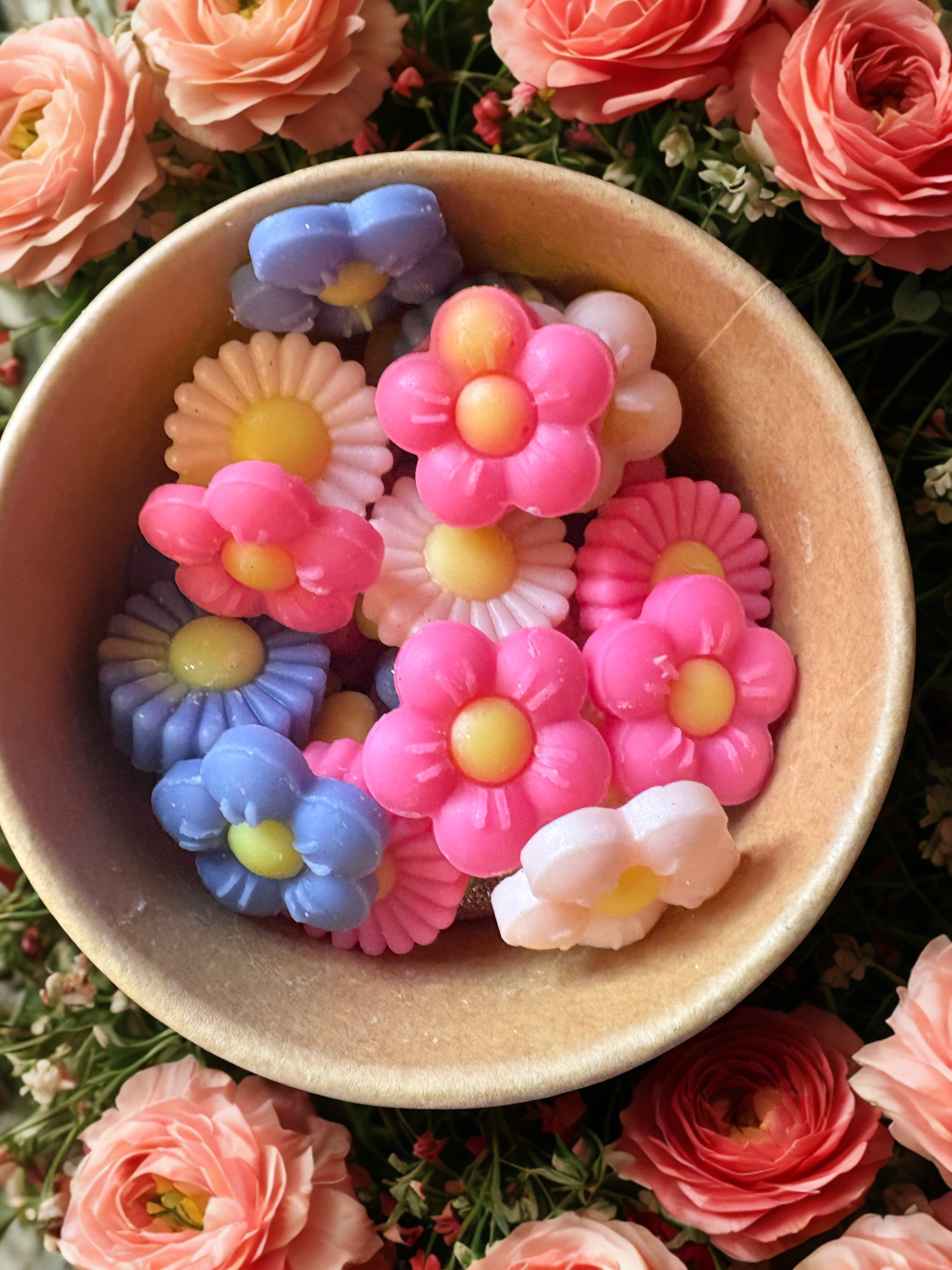 Flower and heart scoopies