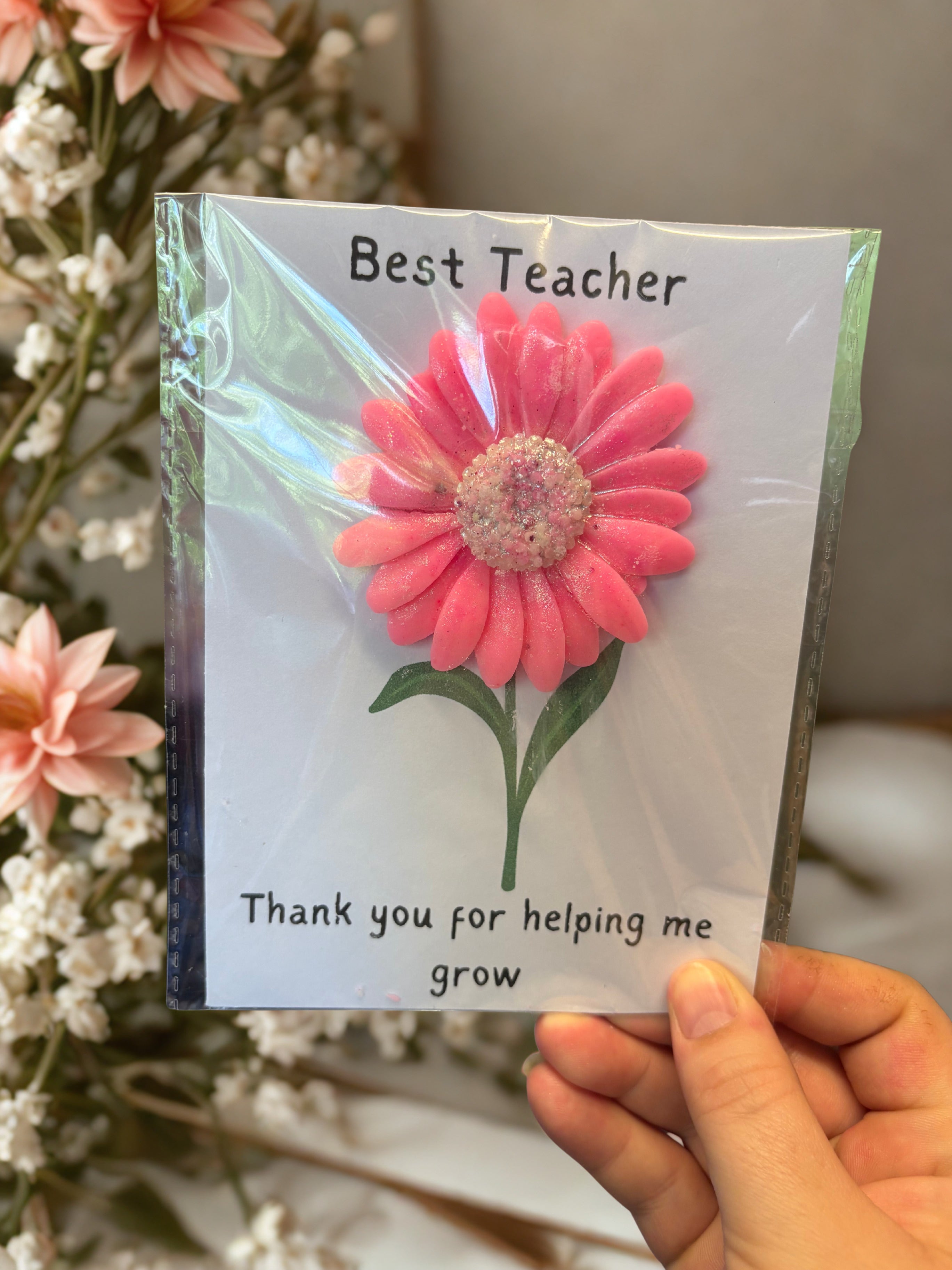 Best Teacher Wax Melt Card