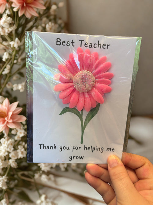 Best Teacher Wax Melt Card