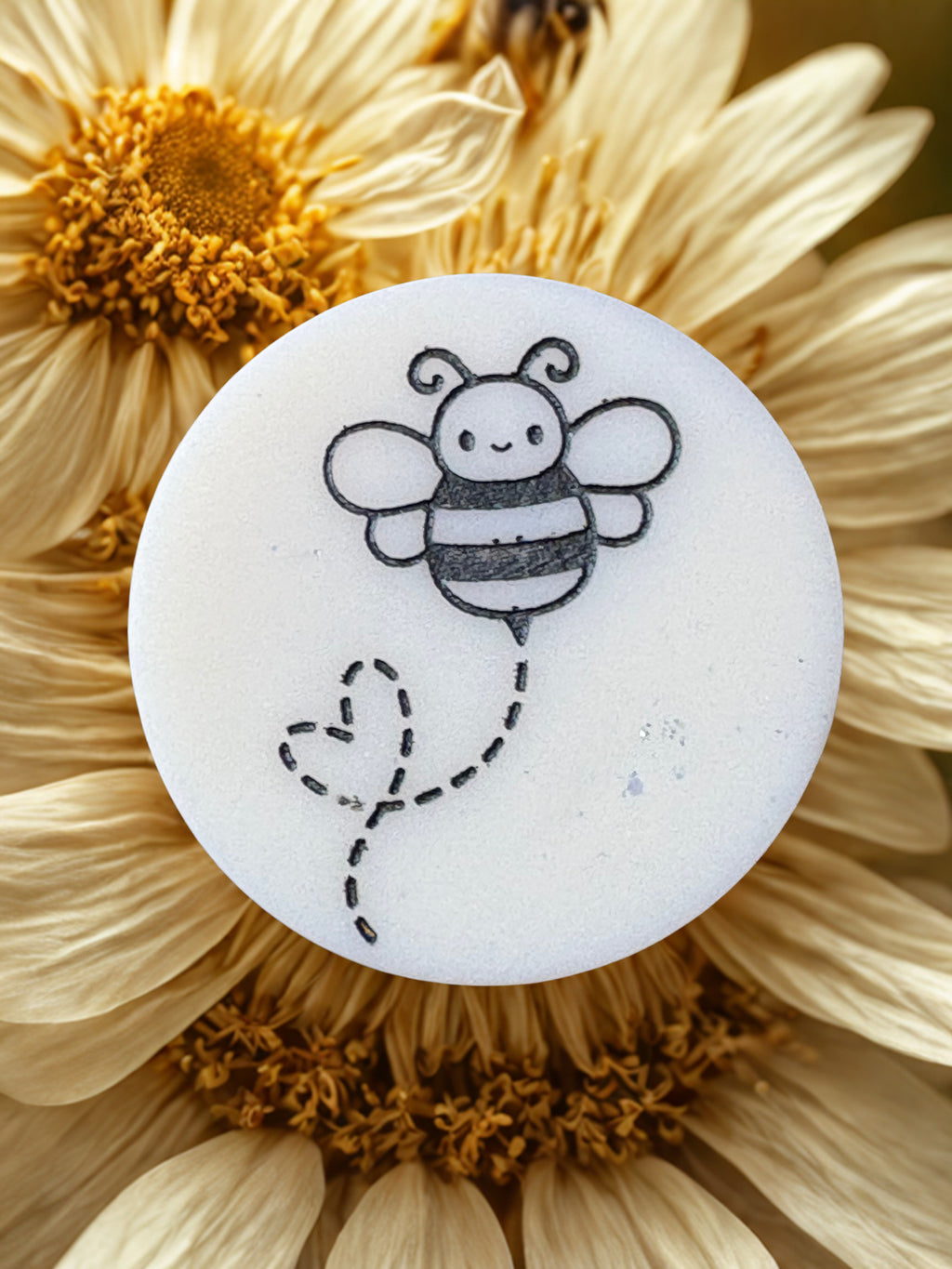Bee Wax Melt Disc Baby Powder