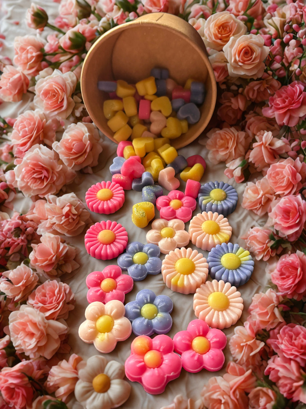 Flower and heart scoopies