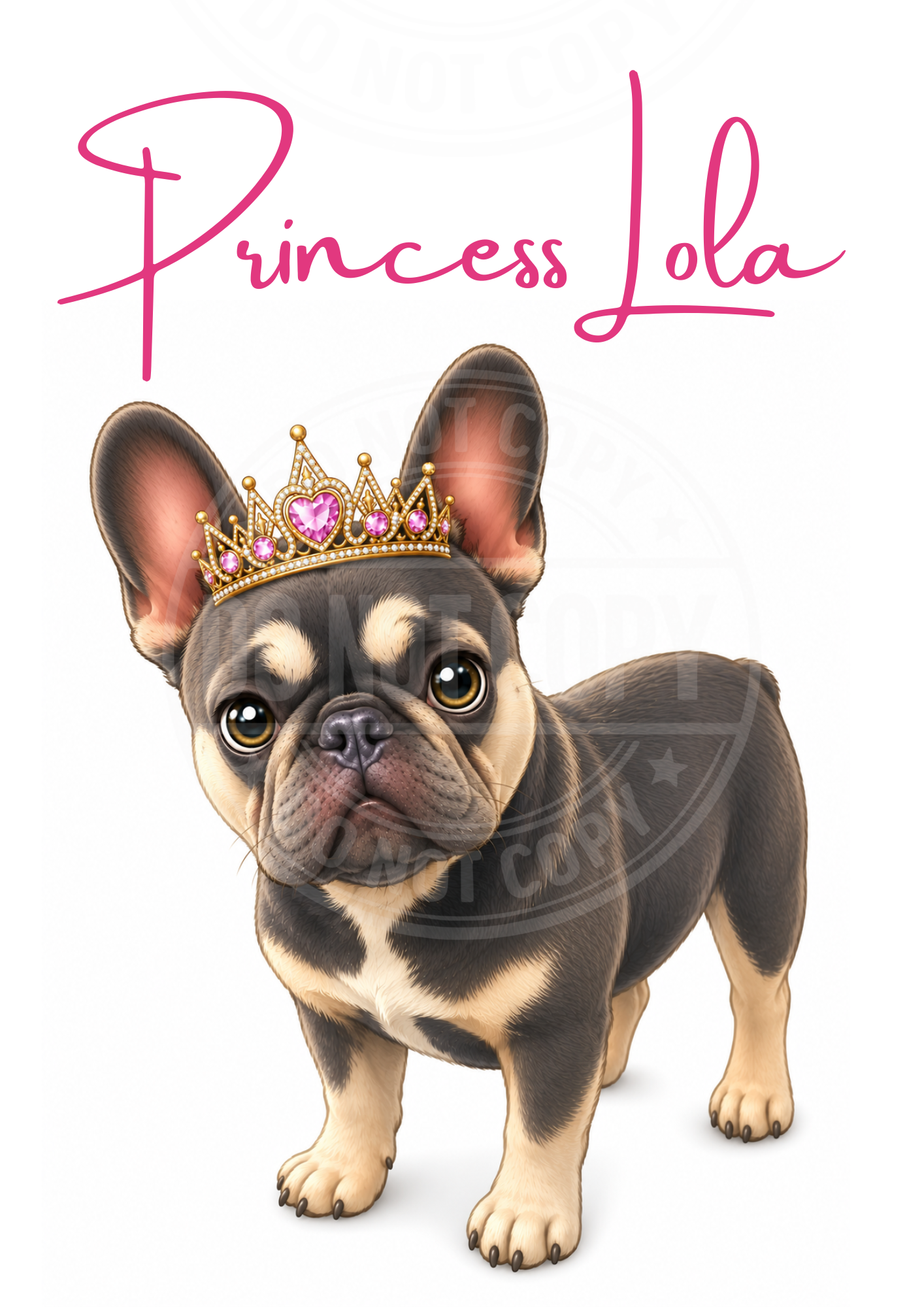 A4 Personalised Cartoon Pet Print | Custom Pet Portrait | Pet Cartoon Gift | Custom Pet Print Uk