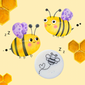 Bee Wax Melt Disc Baby Powder