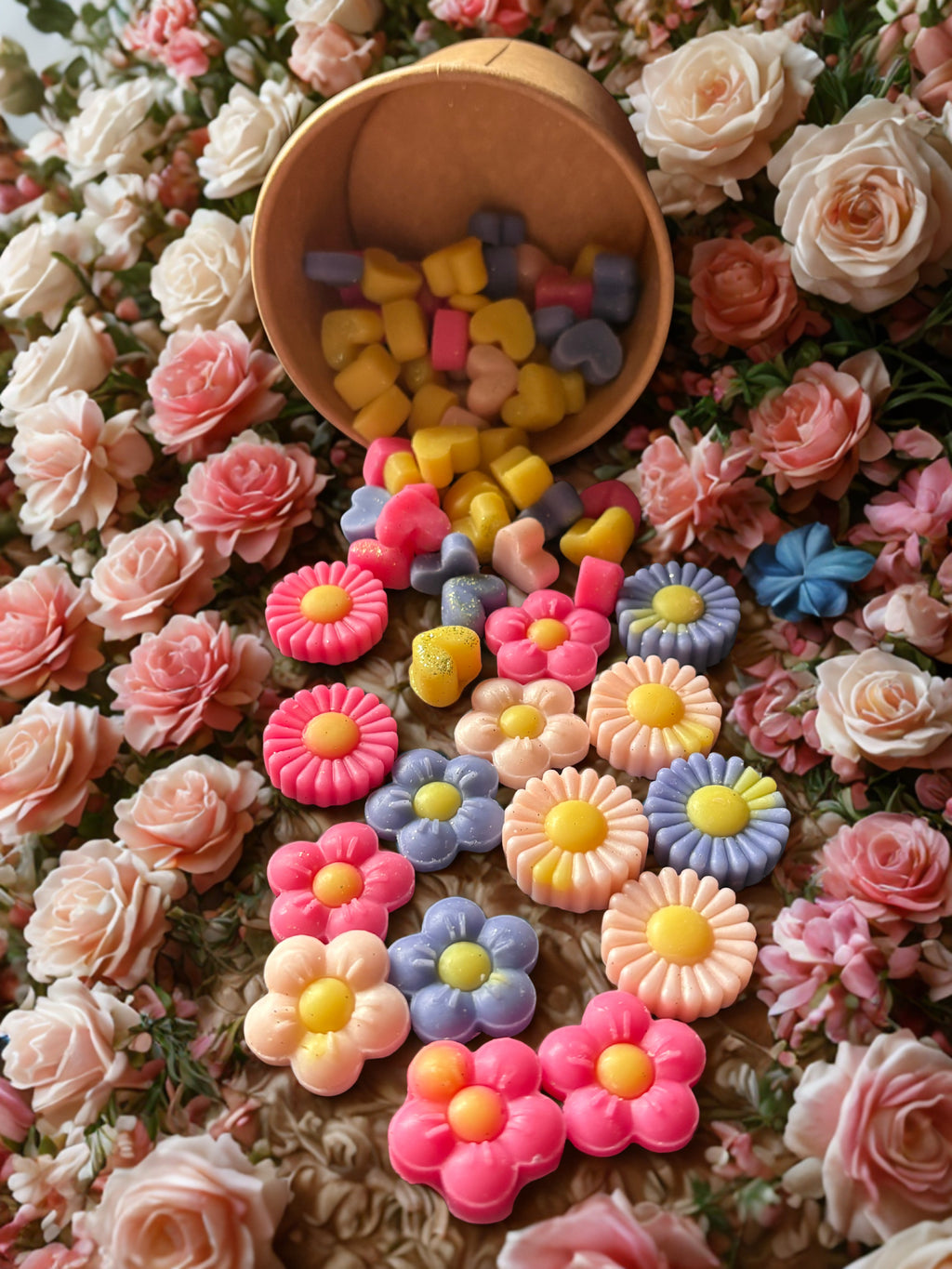 Flower and heart scoopies