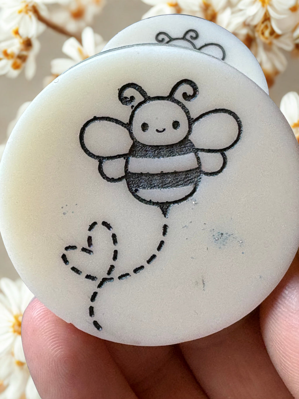 Bee Wax Melt Disc Baby Powder