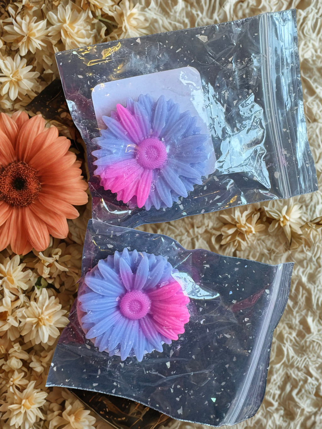 Small Flower Shaped Wax Melts