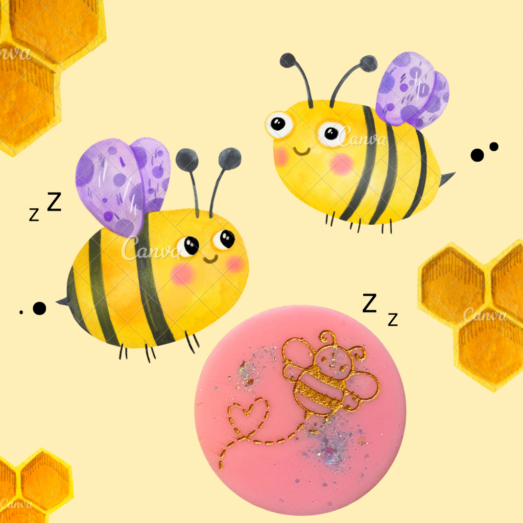 Bee Wax Melt Disc Snow Angel