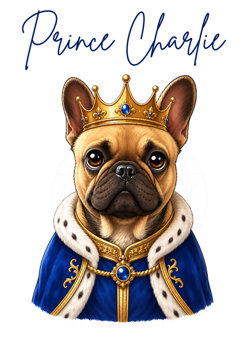 A4 Personalised Cartoon Pet Print | Custom Pet Portrait | Pet Cartoon Gift | Custom Pet Print Uk