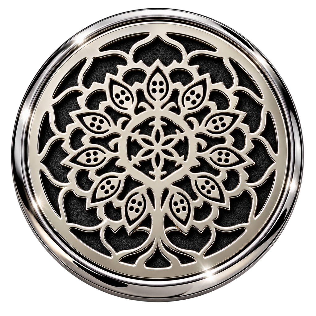 Tree of Life car vent clip and discs | Car Fragrance UK