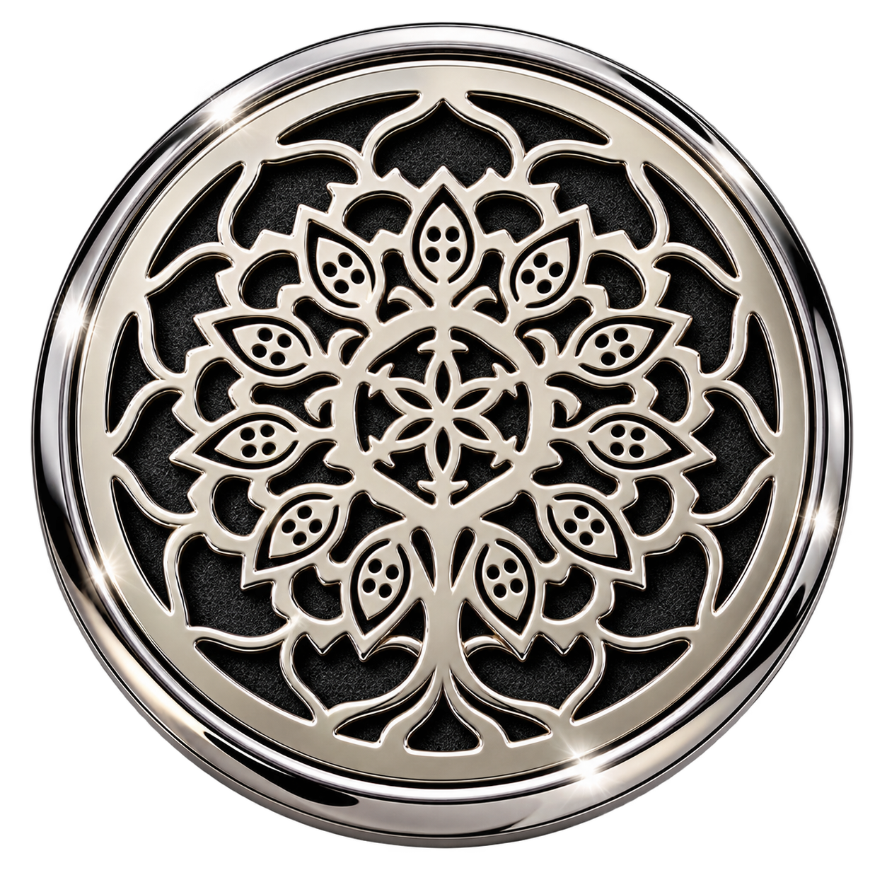 Tree of Life car vent clip and discs | Car Fragrance UK