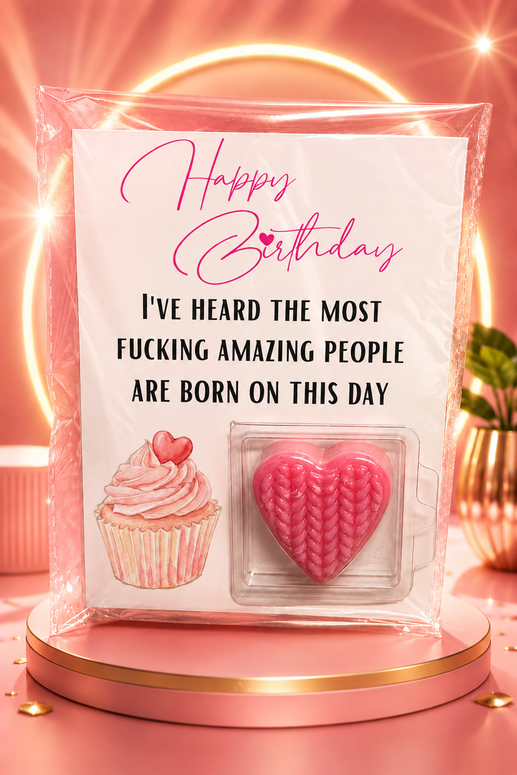 Birthday Wax melt Card