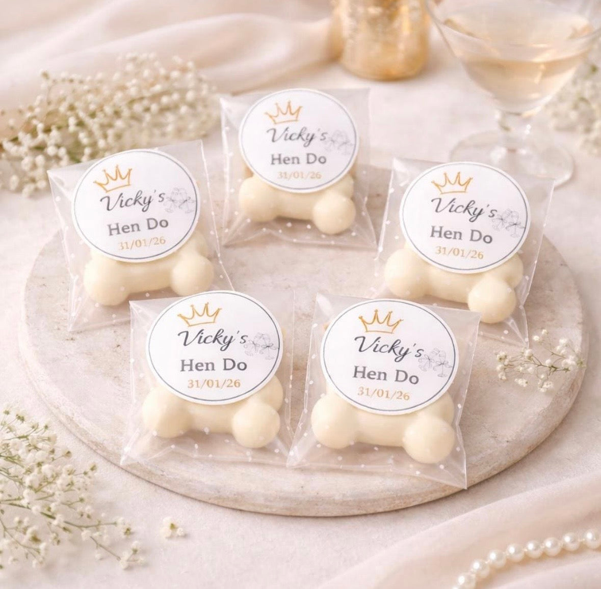 Personalised Hen Do Wax Melts please message before ordering