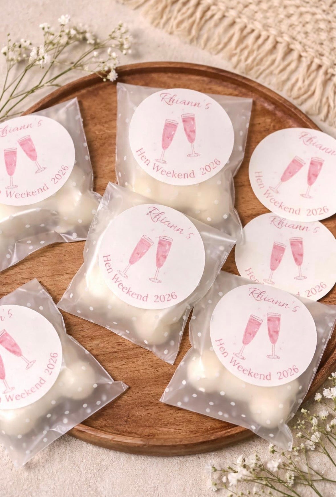 Personalised Hen Do Wax Melts please message before ordering