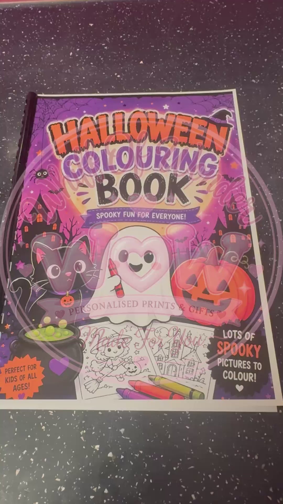 Halloween Colouring Book – 21 Pages | Kids Halloween Activity Book